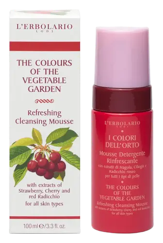 L'Erbolario The Colours Of The Vegetable Garden Refreshing Cleansing Mousse