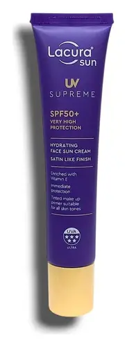 Lacura UV Supreme SPF50+ Hydrating Face Sun Cream