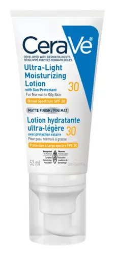 CeraVe Ultra-Light Moisturizing Lotion SPF 30 Matte Finish