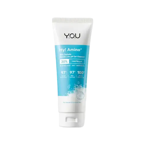 Y.O.U Hy! Amino+ 20% Centella Barrier Low pH Gel Cleanser