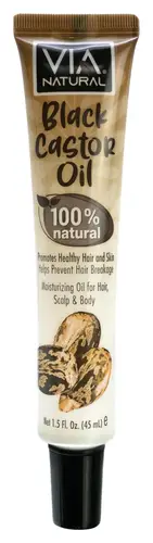 Via Natural 100% Natural Black Castor Oil