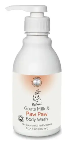 Natures Commonscents Natural Goats Milk & Paw Paw Body Wash
