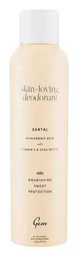 Gem Skin Loving Deodorant 48h Sweat Protection Santal