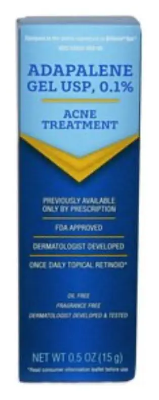 CVS Health Adapalene Gel USP 0.1% Acne Treatment
