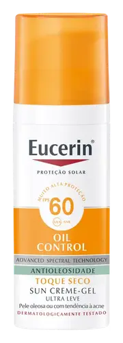Eucerin Oil Control Dry Touch Sun Creme-Gel SPF 60 Brazil