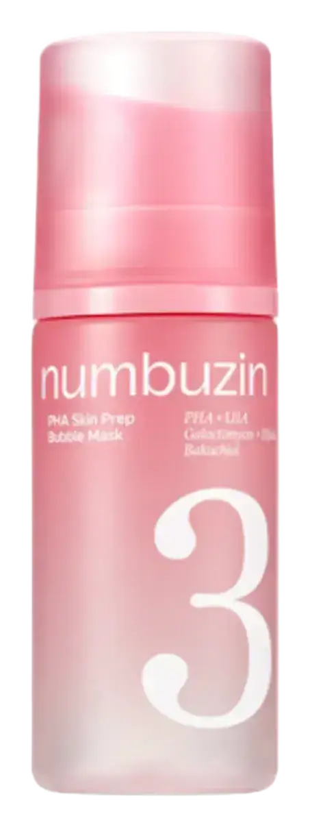 Numbuzin No.3 PHA Skin Prep Bubble Mask