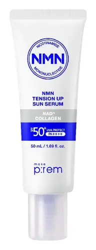 Make p:rem NMN Tension Up Sun Serum SPF 50+