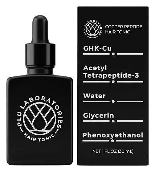 PLU Laboratories GHK-Cu Copper Peptide Hair Tonic