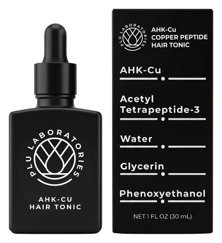 PLU Laboratories AHK-Cu Copper Peptide Hair Tonic