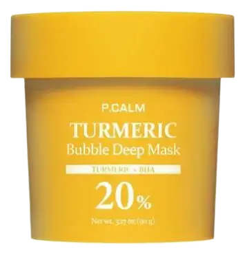 P.Calm Turmeric Bubble Deep Mask
