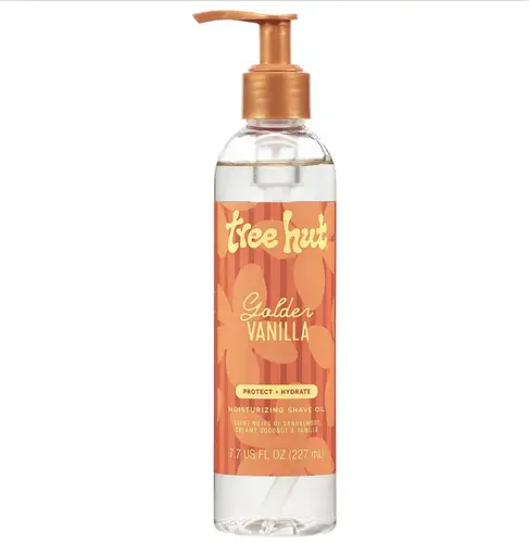 Tree Hut Bare Moisturizing Shave Oil Golden Vanilla