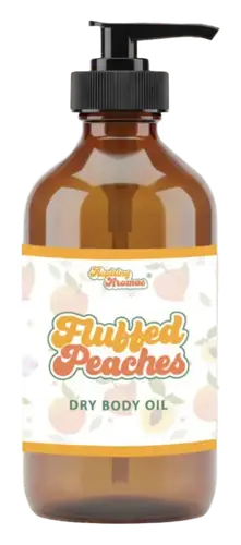 Aspiring Aromas Fluffed Peaches Dry Body Oil