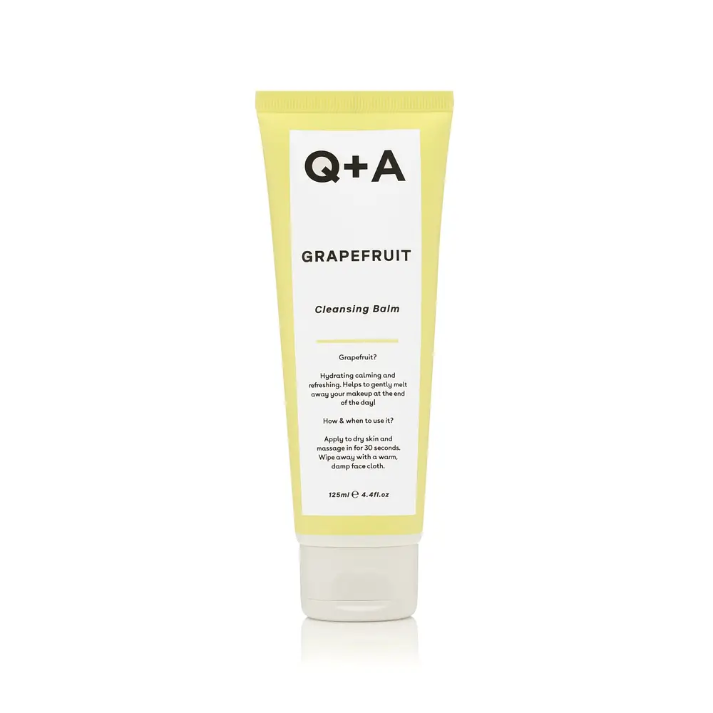 Q + A Grapefruit Cleansing Balm