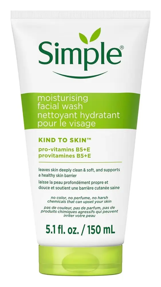 Simple Skincare Kind to Skin Moisturising Face Wash