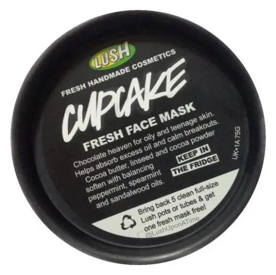 LUSH Cupcake Face Mask
