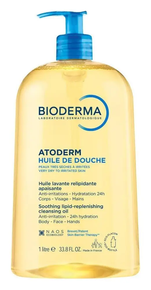 Bioderma Atoderm Soothing Lipid-Replenishing Cleansing Oil US