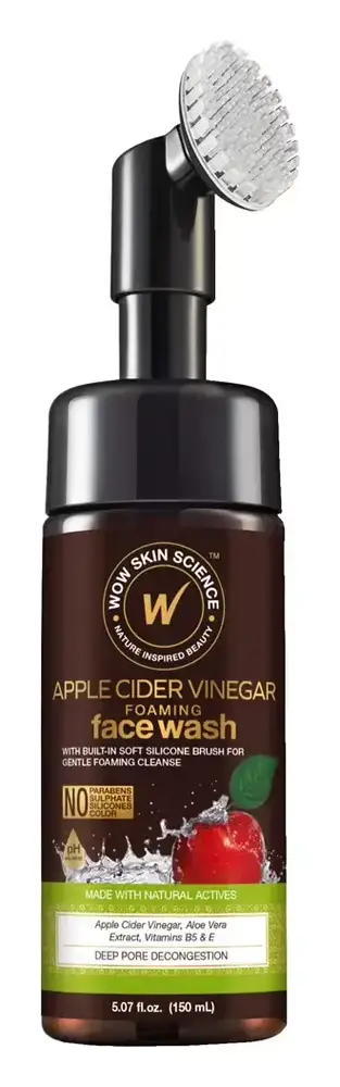 Wow Skin Science Apple Cider Vinegar Foaming Face Wash