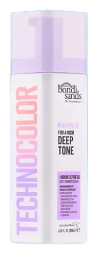 bondi sands Technocolor 1 Hour Express Self Tanning Foam Magenta