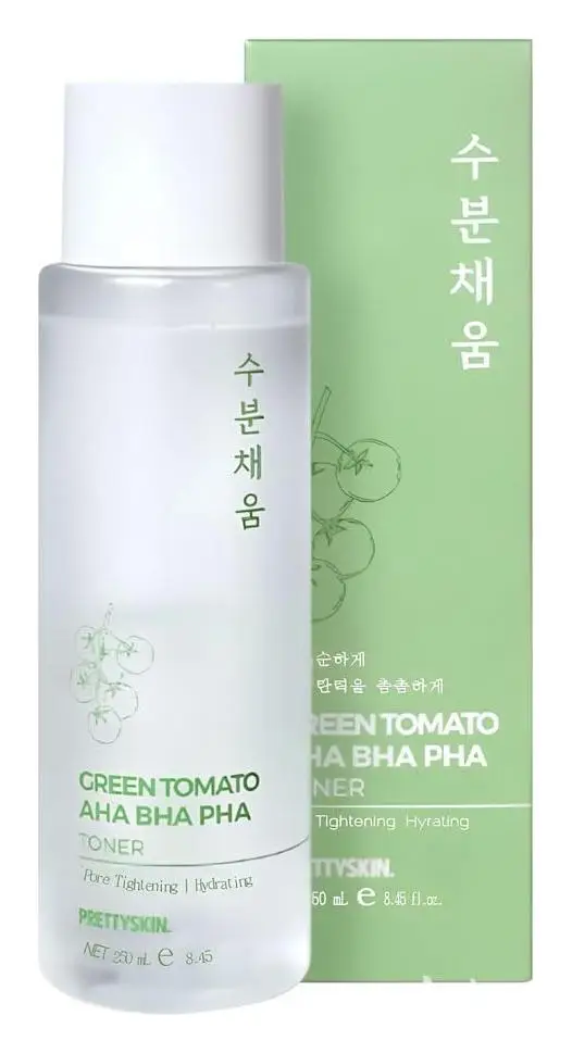 Pretty Skin Green Tomato AHA BHA PHA Toner