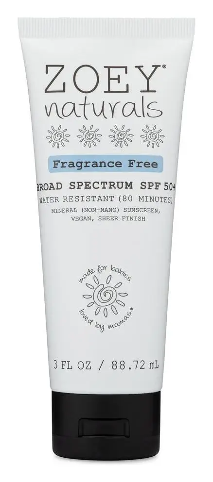 Zoey Naturals Mineral Sunscreen SPF 50+