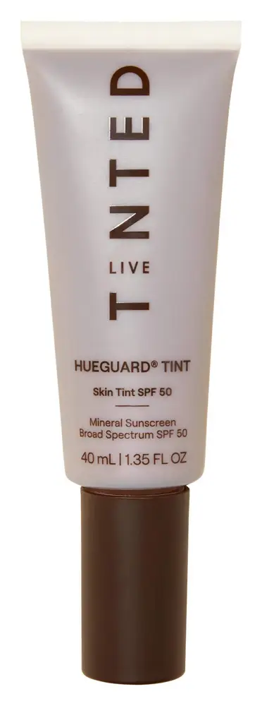 Live Tinted Hueguard Skin Tint SPF 50 Mineral Sunscreen Broad Spectrum 2 Deep (Warm Undertone)