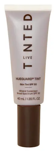 Live Tinted Hueguard Skin Tint SPF 50 Mineral Sunscreen Broad Spectrum 2 Deep (Warm Undertone)