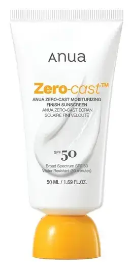 Anua Zero-Cast Moisturizing Finish Sunscreen SPF 50 Original