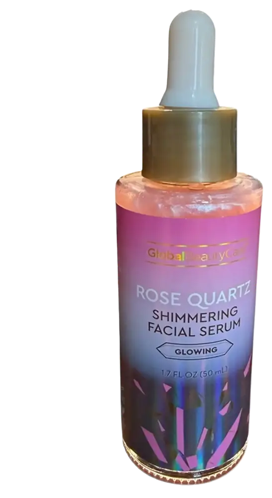 Global Beauty Care Rose Quartz Shimmering Facial Serum
