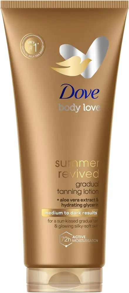 Dove Summer Revived Gradual Tanning Lotion Medium To Dark