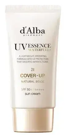D'Alba UV Essence Waterfull+ Cover Up Sun Cream SPF 50+ 21