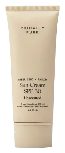Primally Pure Sun Cream SPF 30 Unscented