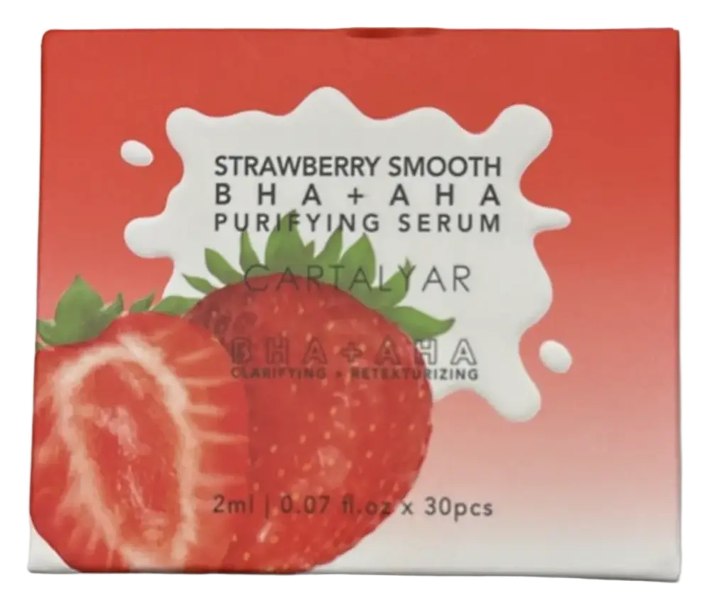 CartaLyar Strawberry Smooth BHA + AHA Purifying Serum