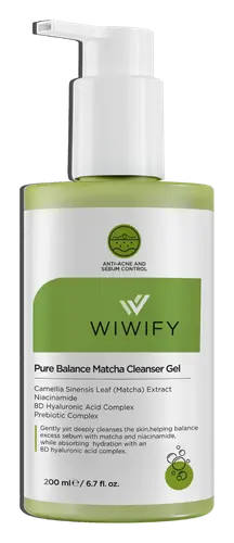 Wiwify Pure Balance Matcha Cleanser Gel