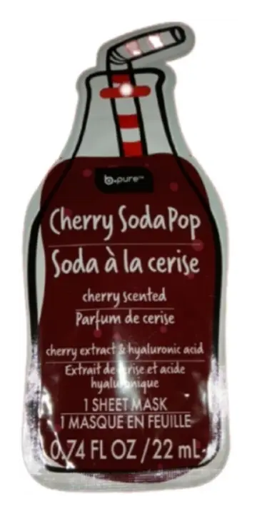 B-Pure Cherry Soda Pop Sheet Mask