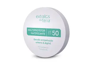 Extratos da Terra Multiprotetor Matificante Pó Compacto FPS 50