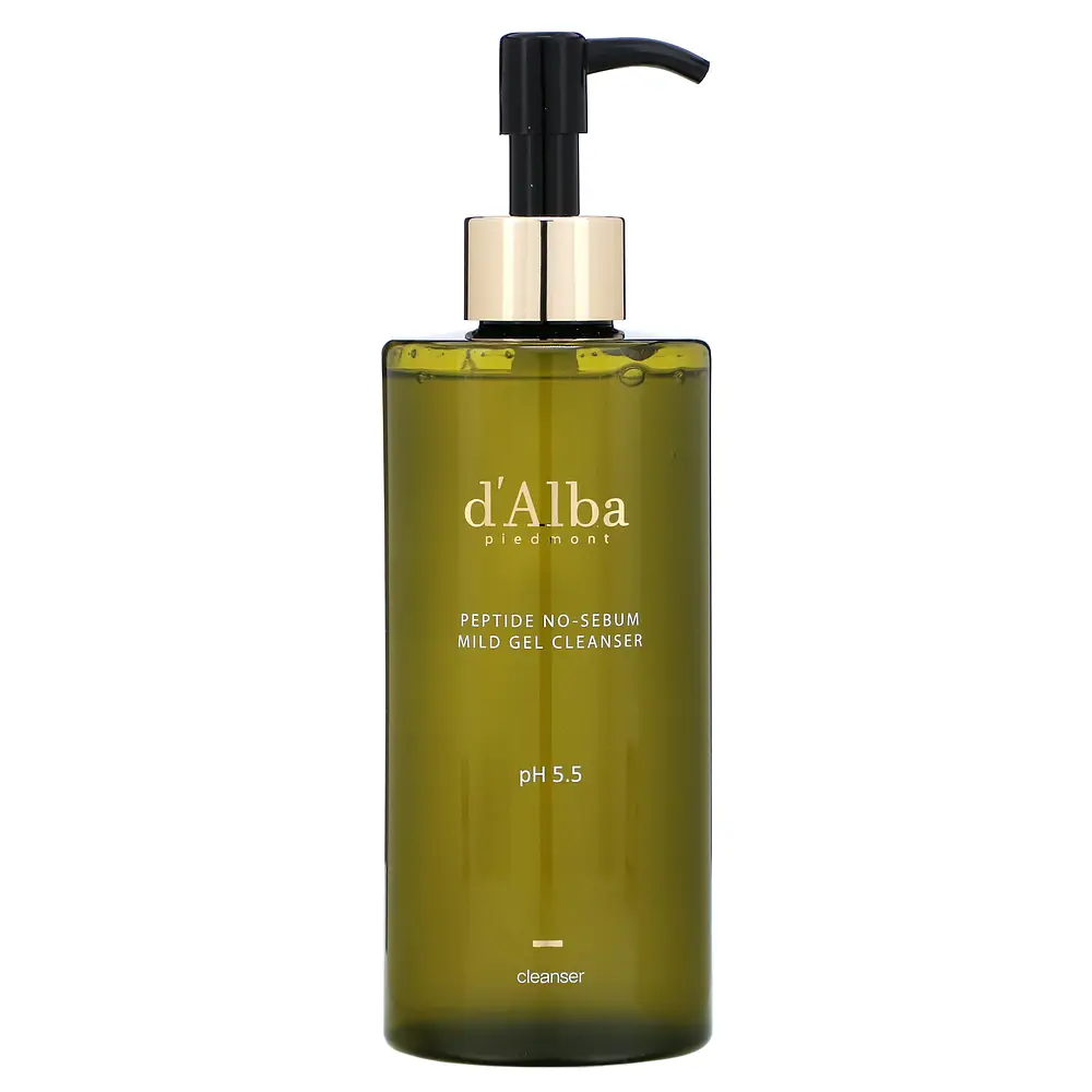 D'Alba Peptide No Sebum Mild Gel Cleanser