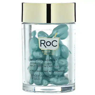 RoC Multi Correxion Hydrate + Plump Night Serum Capsules