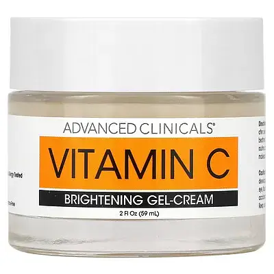 Advanced Clinicals Vitamin C Brightening Gel-Cream