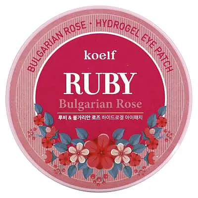 Petitfee Hydrogel Eye Patch Ruby Bulgarian Rose