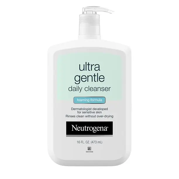 Neutrogena Ultra Gentle Daily Foaming Facial Cleanser With Fragrance