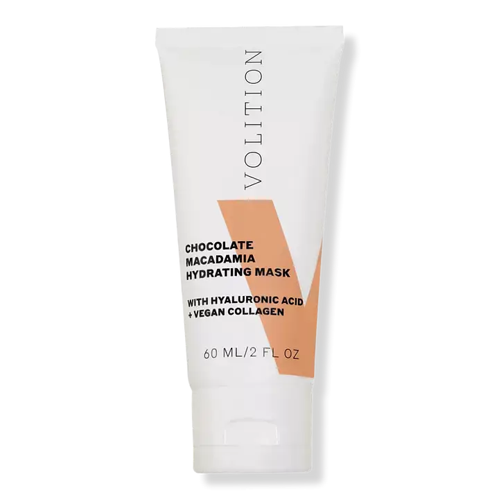 Volition Beauty Chocolate Macadamia Hydrating Mask with Hyaluronic Acid + Vegan Collagen