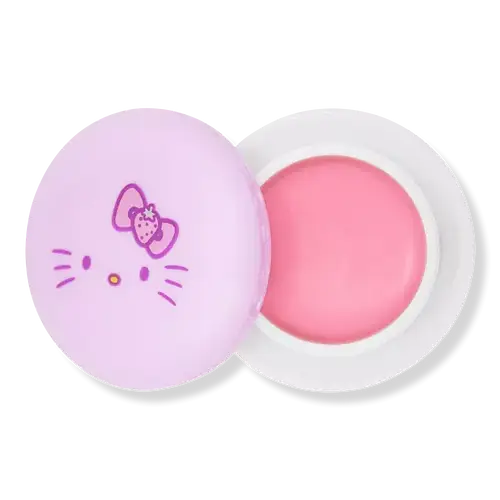 The Creme Shop Hello Kitty Strawberry Rose Latte Macaron Lip Balm