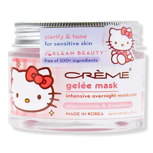The Creme Shop Sanrio Hello Kitty Klean Beauty Intensive Overnight Moisture Gelee Mask