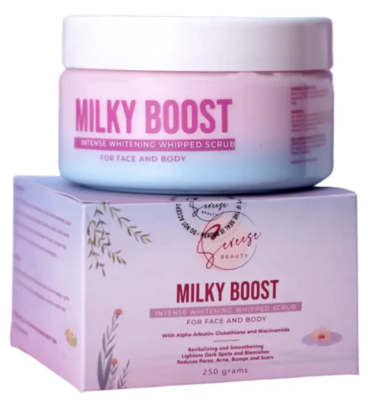 Sereese Beauty Milky Boost Intense Whitening Whipped Scrub