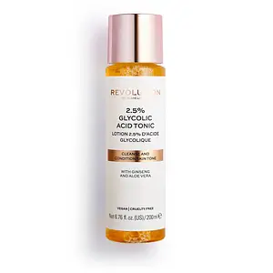 Revolution Beauty 2.5% Glycolic Acid AHA Glow Liquid Exfoliant Toner