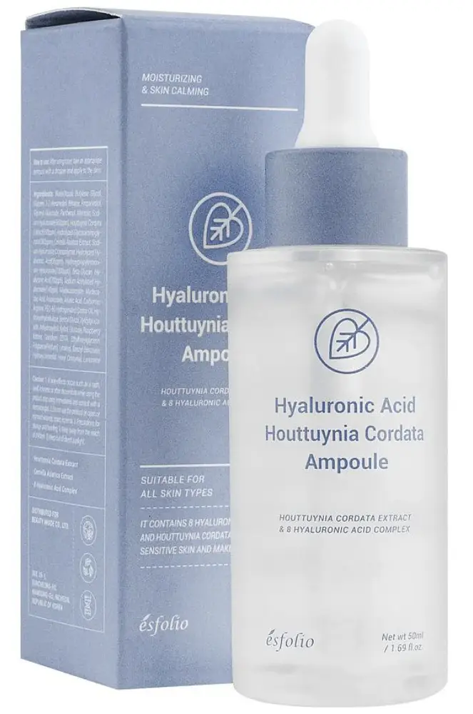 Esfolio Hyaluronic Acid Houttuynia Cordata Ampoule