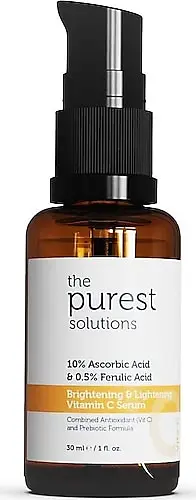 The Purest Solutions Brightening & Lightening Vitamin C Serum 10% Ascorbic Acid & 0.5% Ferulic Acid