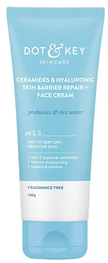 Dot & Key Skincare Ceramides & Hyaluronic Skin Barrier Repair Face Cream