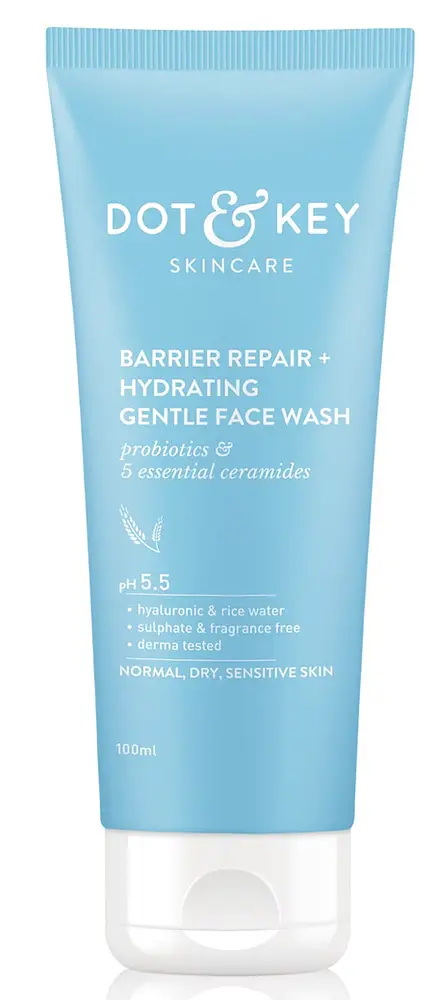 Dot & Key Skincare Barrier Repair Gentle Hydrating Face Wash