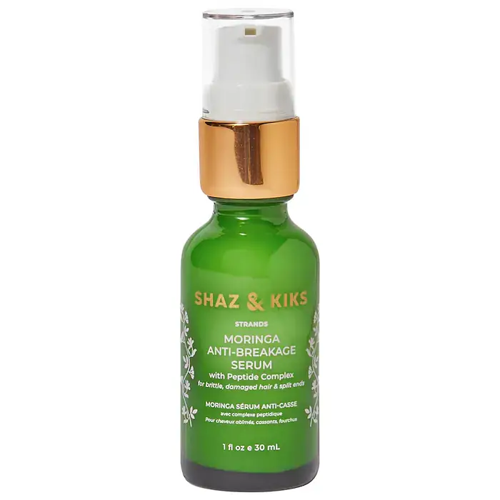 Shaz & Kiks Moringa Anti-Breakage Hair Serum with Peptide Complex